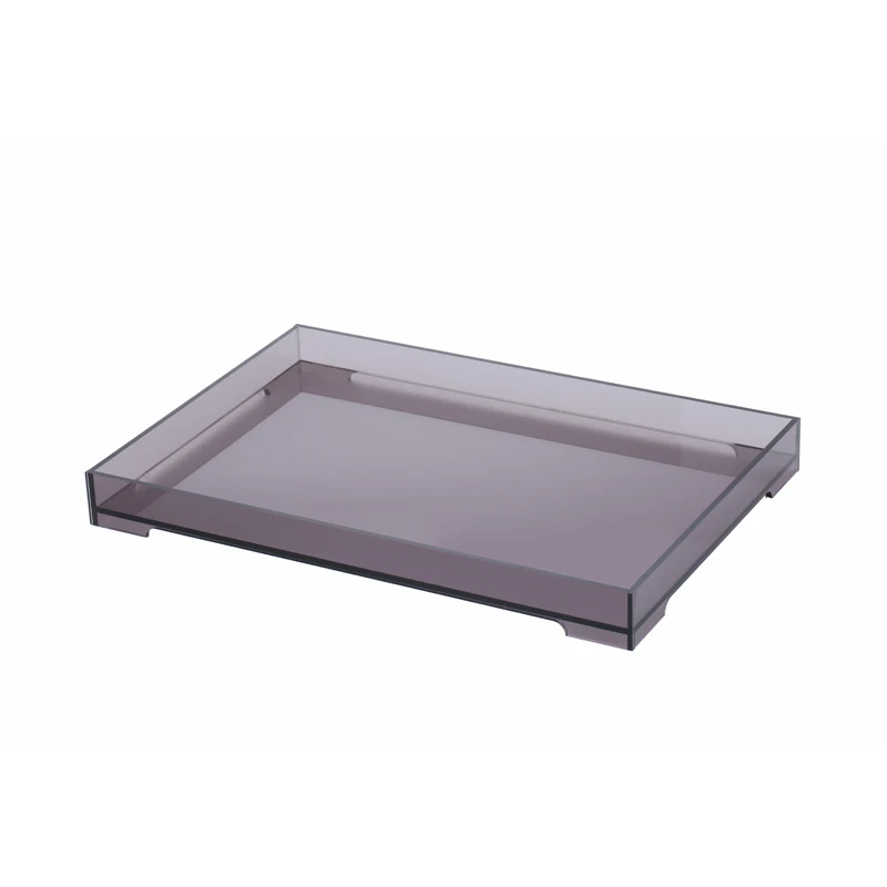 Customized Acrylic Serving Tray for hotel or restaurant