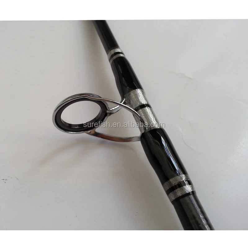 three section top quality carbon boat fishing rod