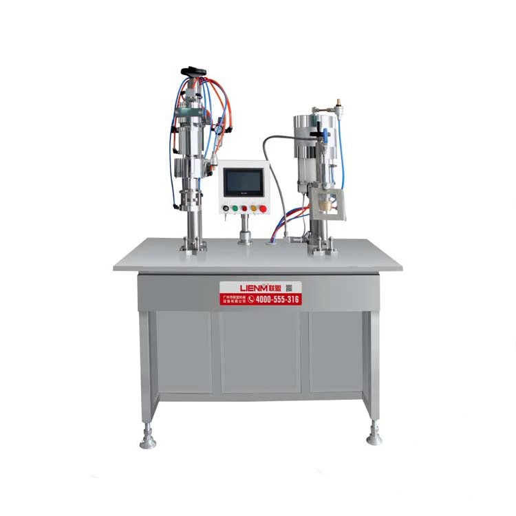 full automatic Body Spray Paint Air Freshener Filling Line Packing Line Production Line