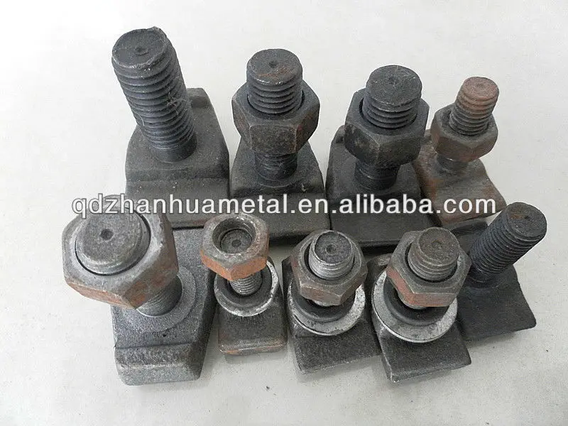 Forged T bolt for elevator Guide Rail