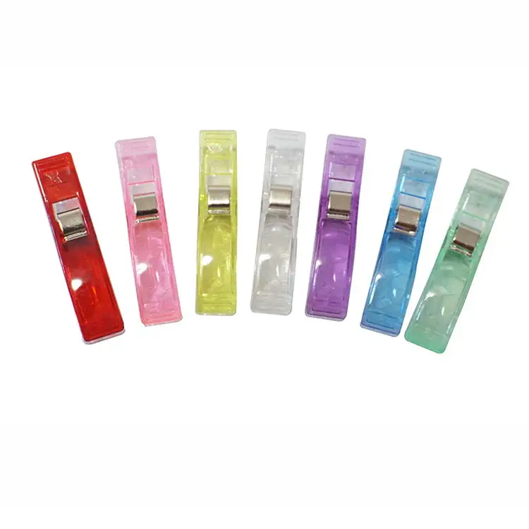 Sewing Craft Quilt Binding Plastic Clips Clamps Pack Storage Plastic Clip