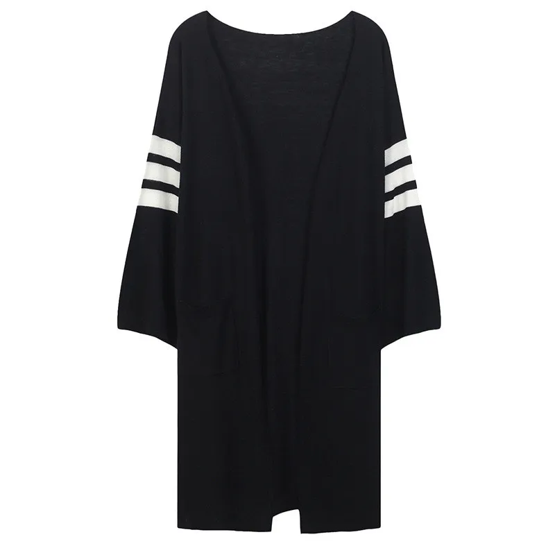 Fashion Women Clothes Apparel Plus Size Sweater Cardigans Coat 12GG Knitting Long Sleeve Cardigan