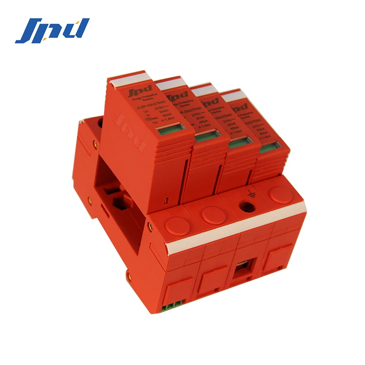 JINLI spd 275v ac Surge protection devices 3 phase lightning surge protection 40ka ac surge arrester