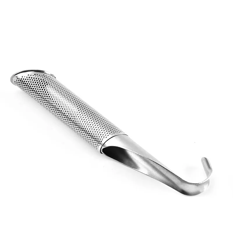Tea Infuser Stainless Steel Tea Stick Pipe Steeper Strainer with Hook for Loose Tea Leaf Herbs or Spice