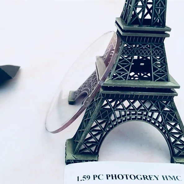 1.59 polycarbonate photo gray optical lens pc photochromic lenses for glasses