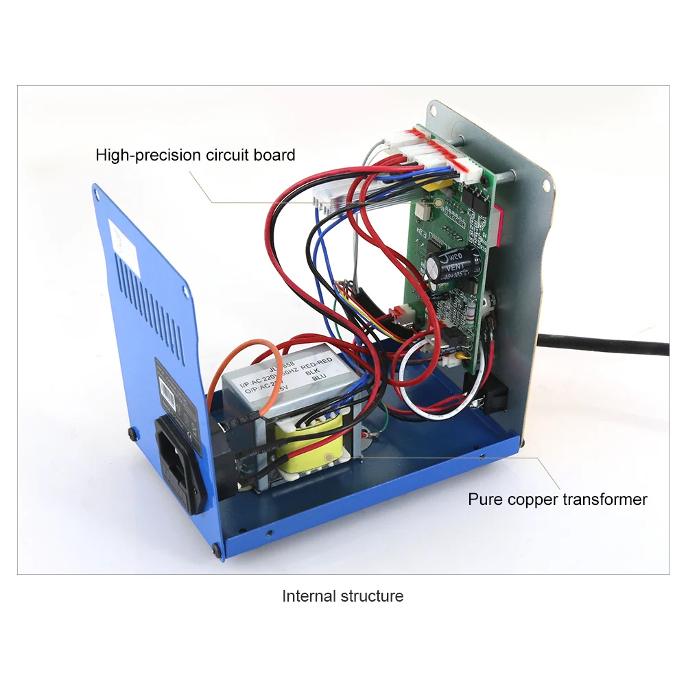 Hot air gun station induction soldering station