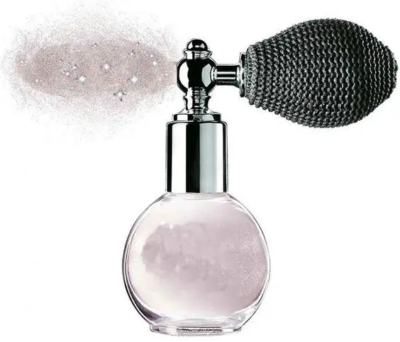 Лидер продаж золотой блестящий порошок спрей для нанесения макияжа на лицо волосы блеск