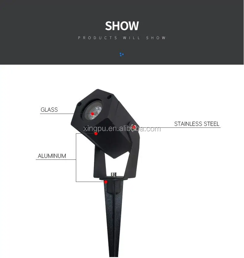 
New design outdoor garden Led Spike Light 12V 