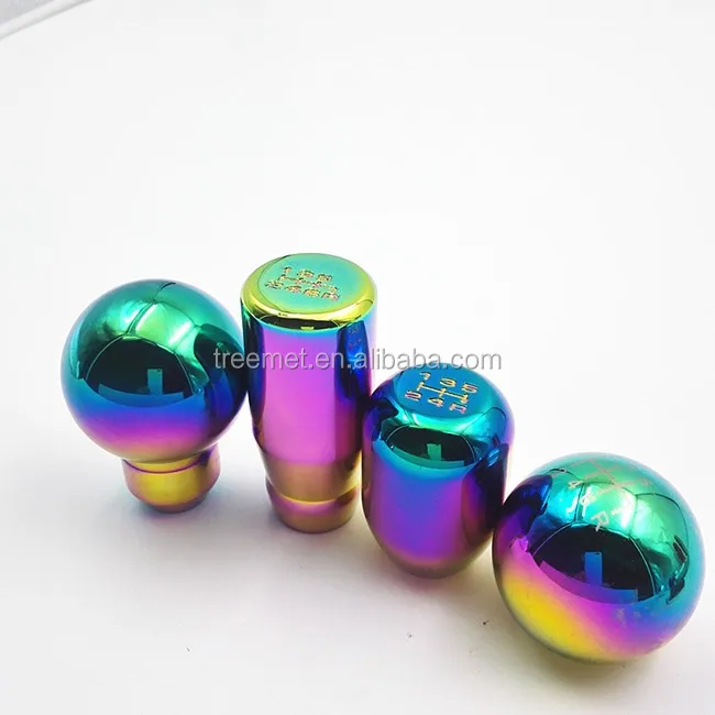 Neo Chrome 5 Speed Type R Style titanium shift knob