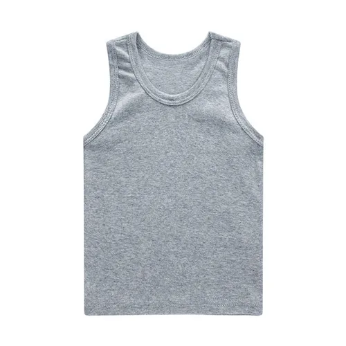 
Make Your Design Custom Tank Top for Girls Boys,100% Cotton Child Vest Custom Printing 