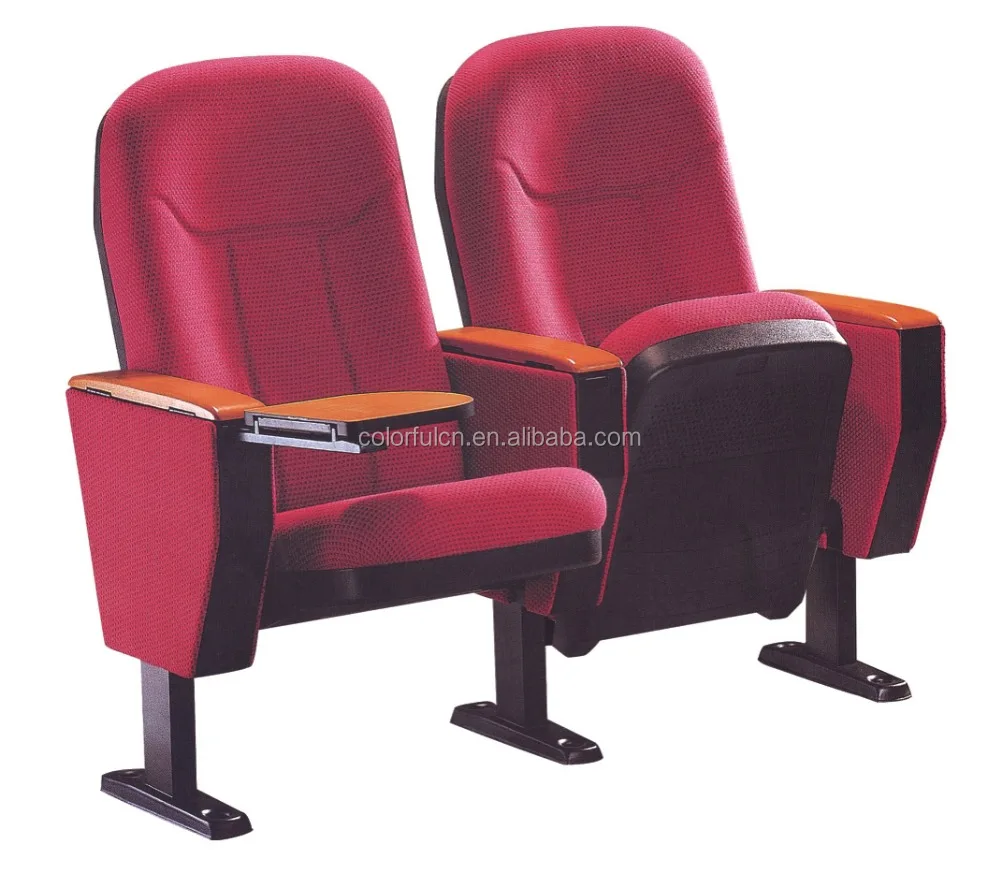 
With Cup Holder Cinema chair Wood Church Auditorium Chairs(YA-203B) 