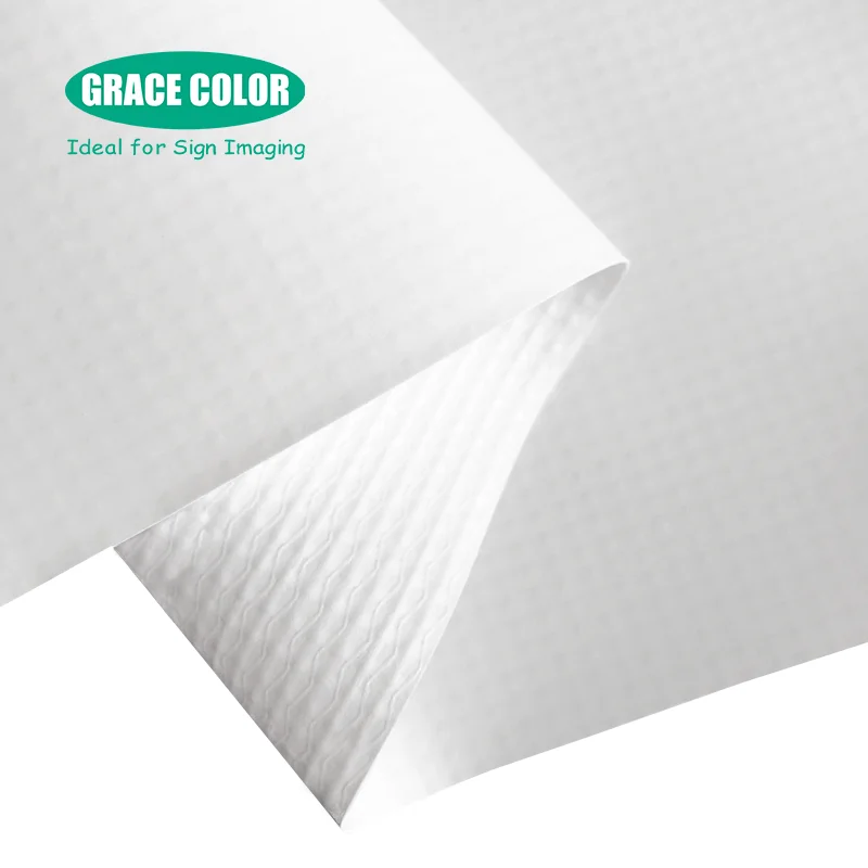 IN STOCK 11oz 3.20m*50m GLOSSY FRONTLIT PVC FLEX BANNER