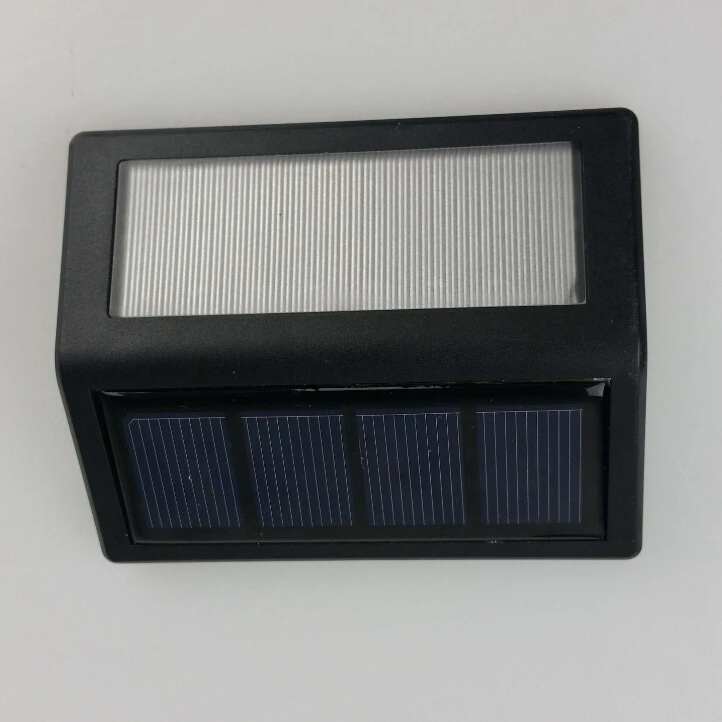 
ruocin solar Outdoor Garden Solar Light Pole For Outdoor solar fence light solar stair light with 6pcs LED 