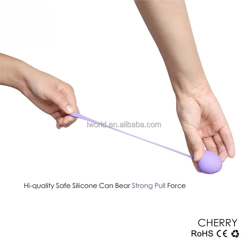 Cherry Pelvic Floor Strengthening Muscle Tightening Kegel Ball Stress Ben Wa Balls for Women Training