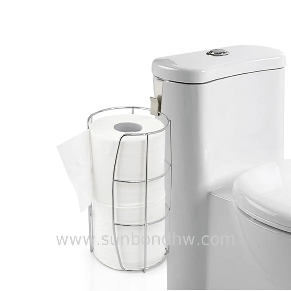 Bathroom accessories set tissue holder paper reserve for toilet