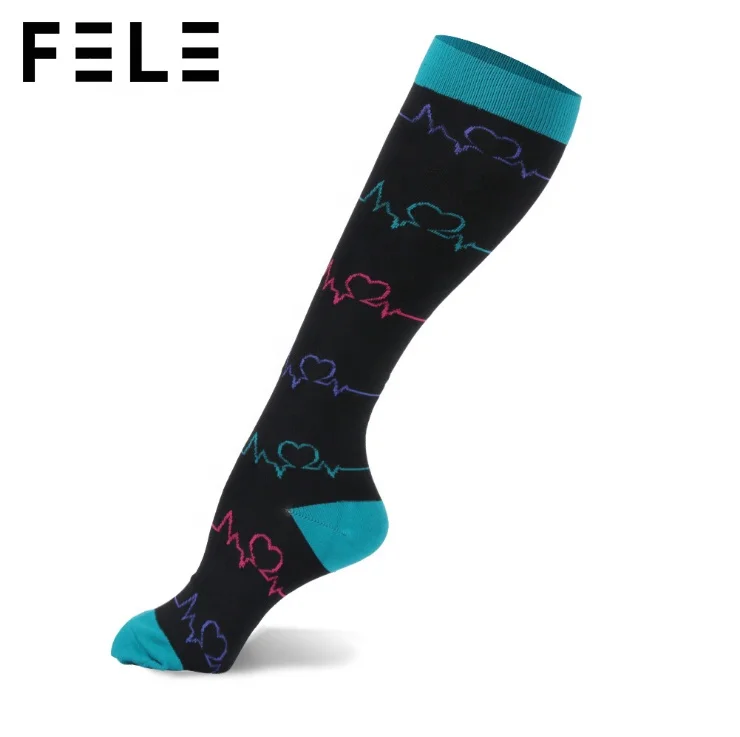 Мануфактура нейлоновые мужские беговые кроссовки для женщин водонепроницаемый Компрессионные носки FL01-575