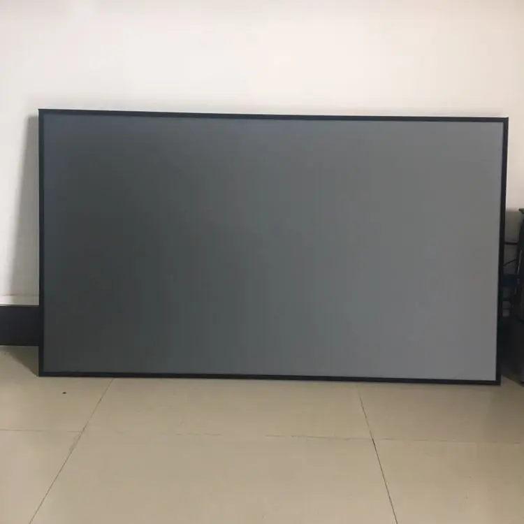 135 inch ALR fabric double sided fixed frame screen