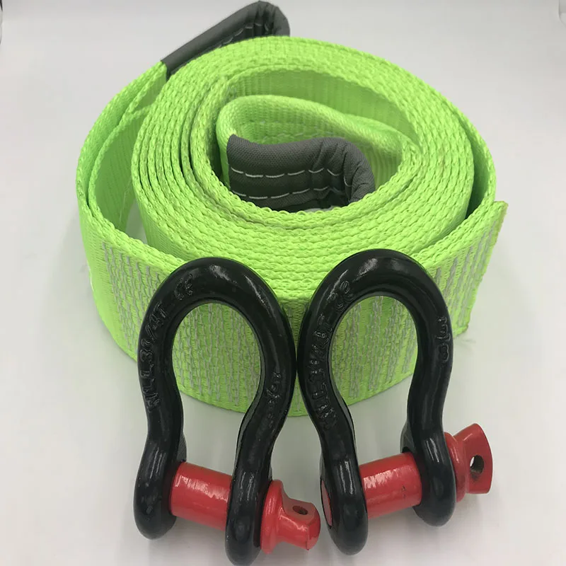 
4WD Recovery Rope Heavy Duty Custom Car Tow Rope 