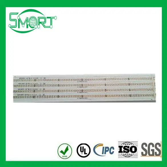 Smart Electronics Customized Metal clad printed Circuit Board, with High Thermal Conductivity, Aluminum PCB