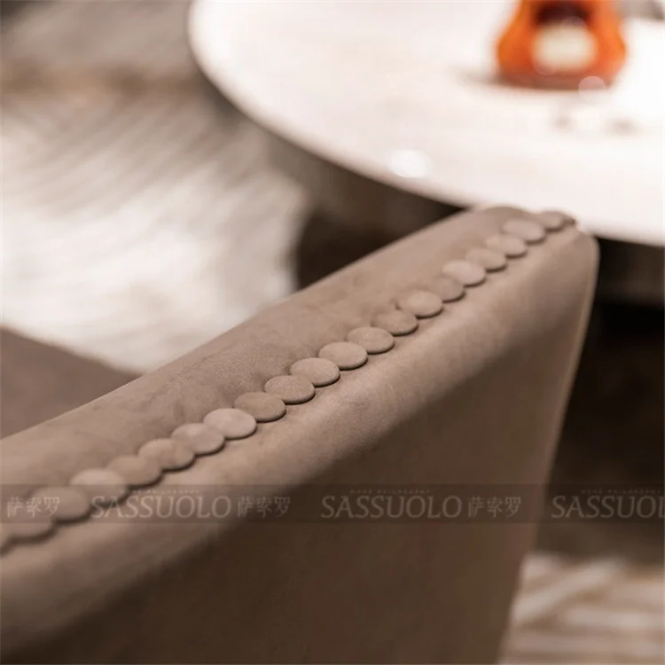 Sassuolo Design Cheers Sofa Furniture Leather Sofa Single Sofa Chair Luxury Living Room Italy High Quality Import Modern