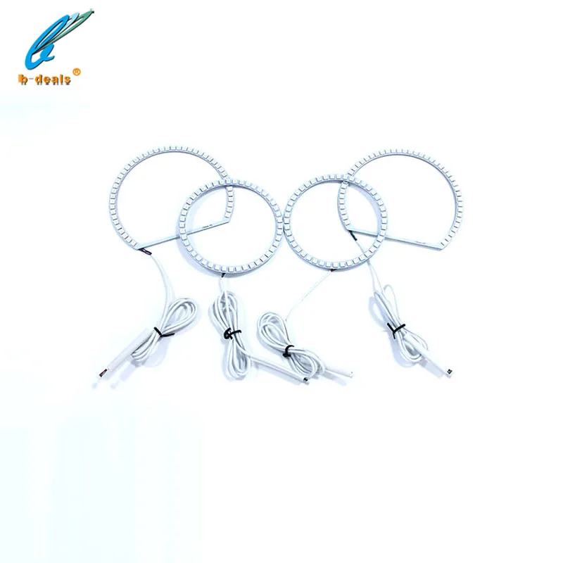 LANCER(08-10)non projector headlight projector lights with rgb angel eyes for Mitsubishi