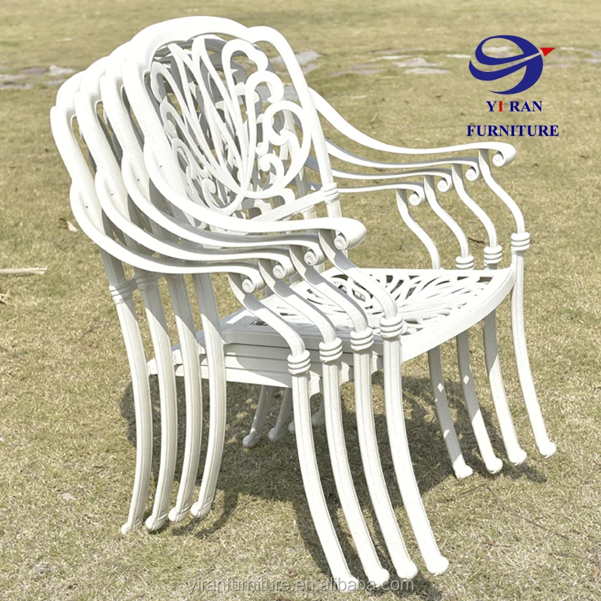 Best Price cast aluminum outdoor garden furniture with luxury house and hotel