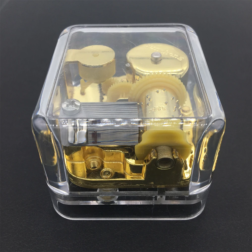 Golden Musical Movements in Plastic Box Baby Birthday gift