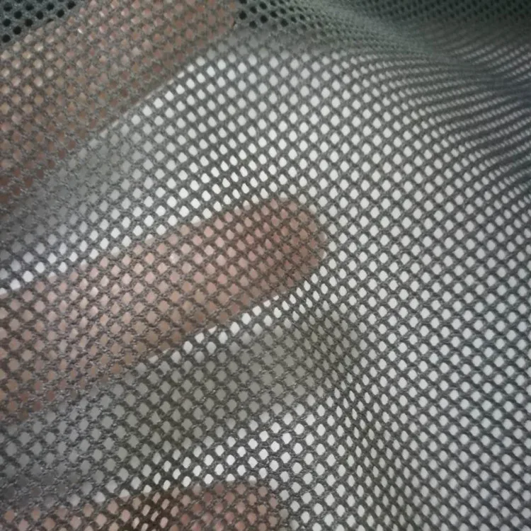 Дешевая квадратная сетчатая подкладка из полиэстера, ткань для тренировочных нагрудников