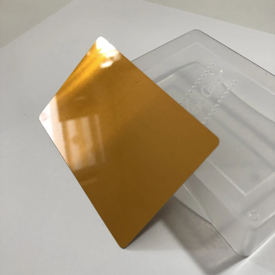 Пустые гравированные таблички с именем из анодированного алюминия