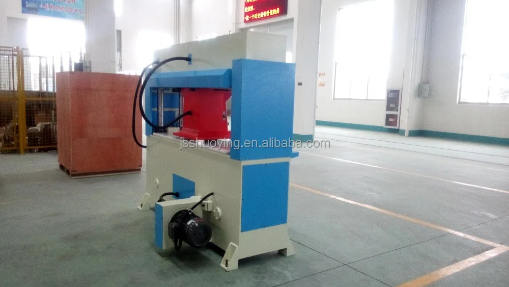 
35T Precision four-column hydraulic traveling head fabric clicker 