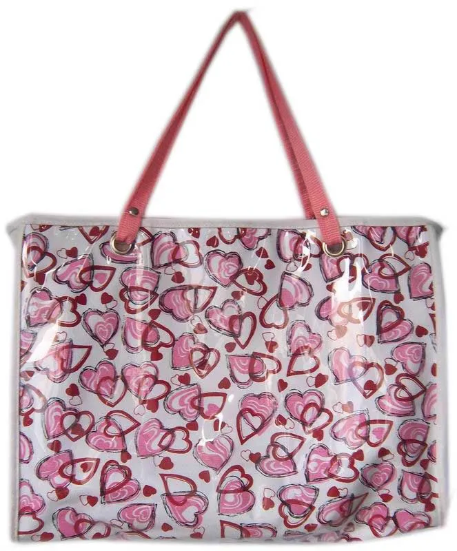 Best selling fashion eco cheap pvc coated cotton bag
