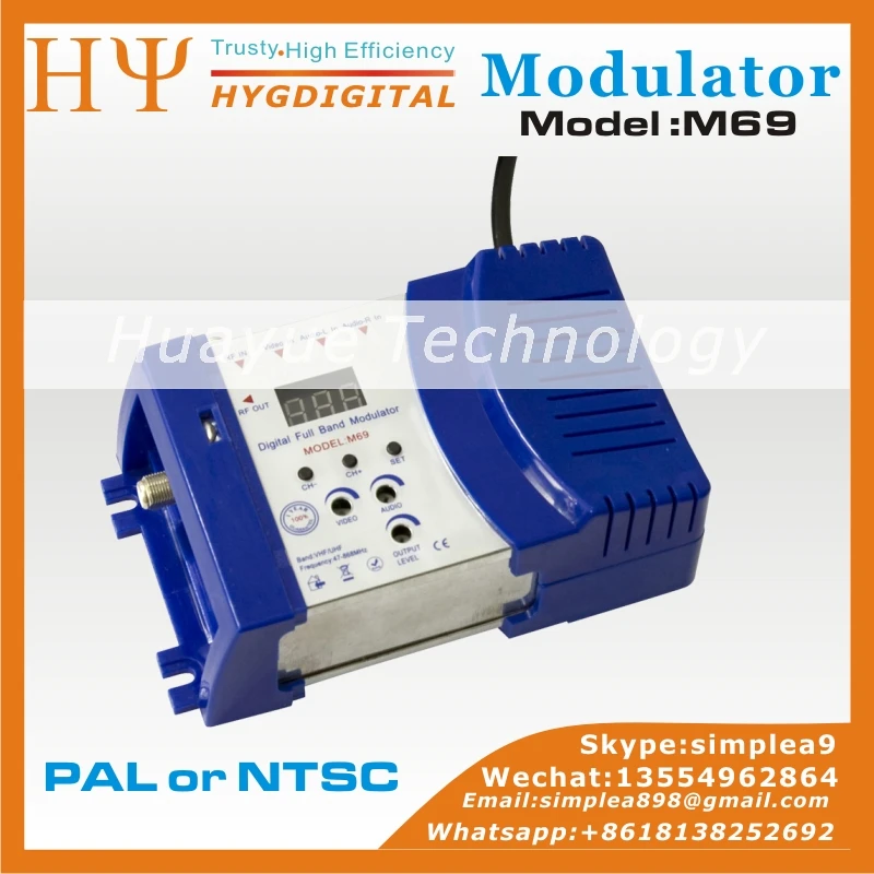 Full band Digital RF Modulator M69 Modulator