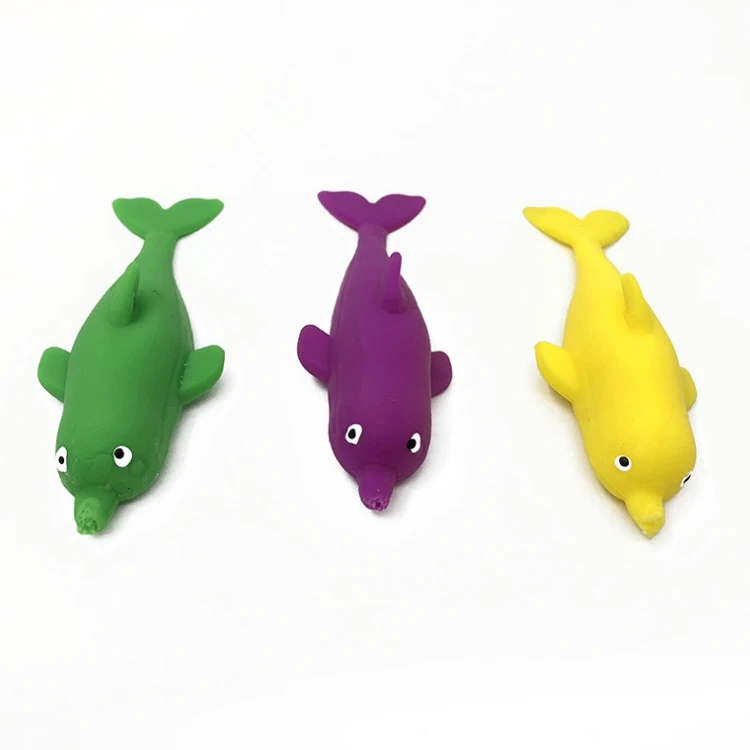 ZQX146 TPR экологичный мягкий клей для пальцев эжектор животных липкие