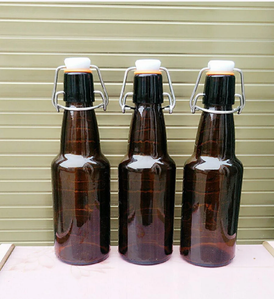 China market wholesale Screen printing Popular 330ml glass beer bottles from alibaba shop