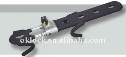 Замок рулевого управления с двойной трубой для автомобиля