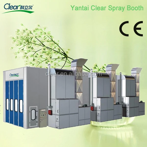 2016 CE утвержденный Автобус спрей стенд для продажи/промышленной краски/грузовик живопись и духовкой HX-1100L Яньтай Ясно