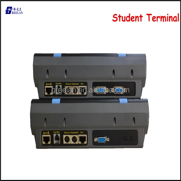 Digital English language learning software speech laboratory equipment