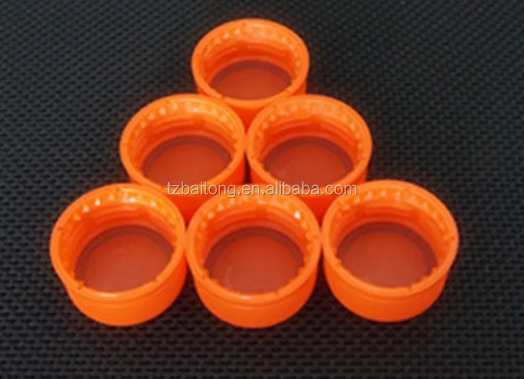 BAITONG  Customized Color Available 28mm Bottle Cap 1881 pp Caps Pilfer-Proof Water Bottle Cap