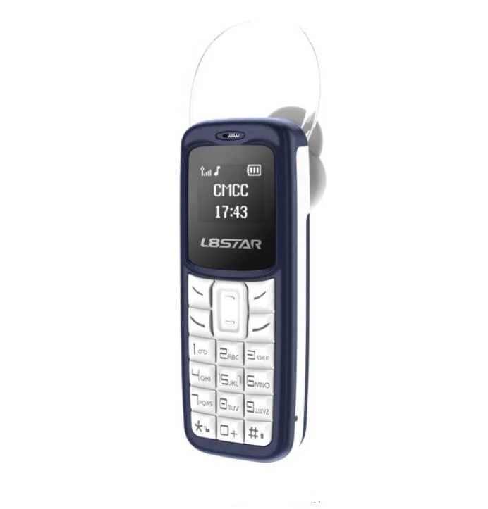 L8STAR BM30 Mini Size Phone SIM+TF Card Unlocked Cellphone GSM Wireless Headphone BT Dialer Headset Mobilephone