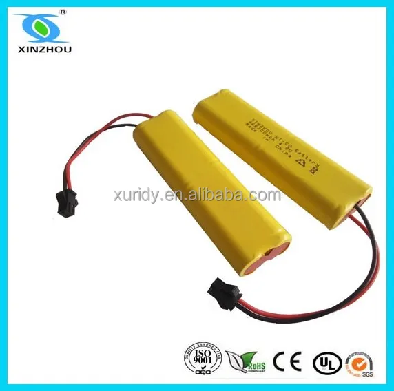 high aa 700mah 7.2v ni-cd battery pack