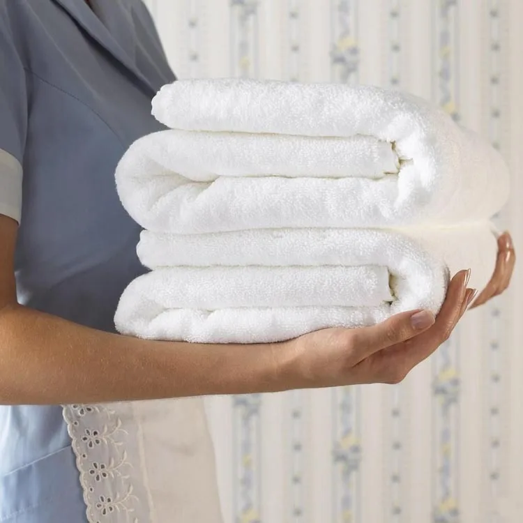 Soft 80x160cm 16s/1 Cotton 100% Cotton Cheap Plain Bath Towels White 800gsm Towels Bath Towels 100% Cotton Hotel for Adult