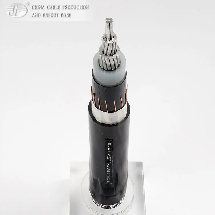 15kv Cu XLPE insulated CWS/ CTS PVC armored MV copper power cable