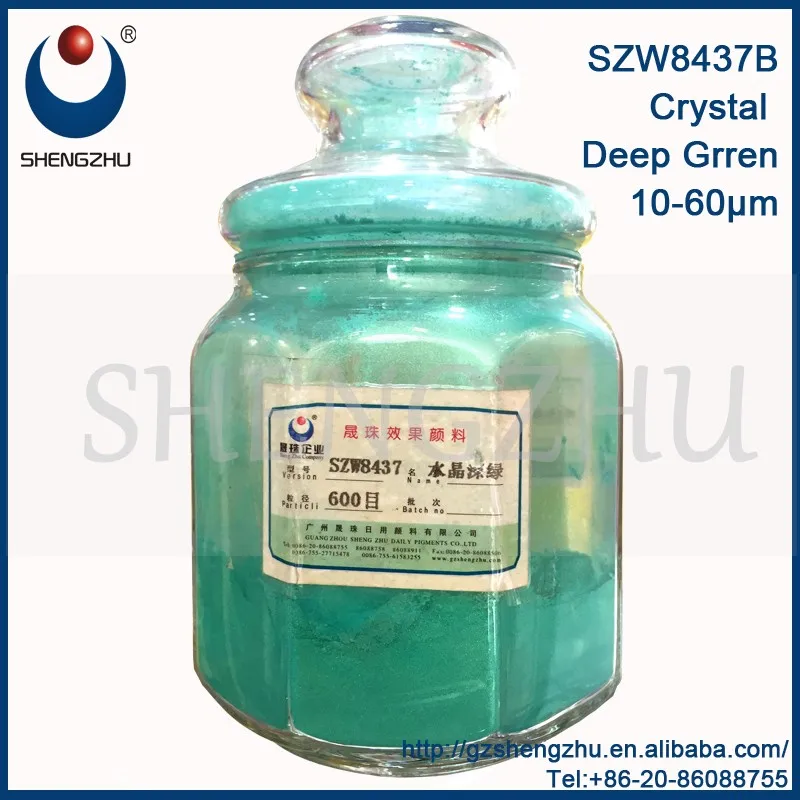 Shengzhu оптовая цена Зеленый Макияж Пигментный Порошок