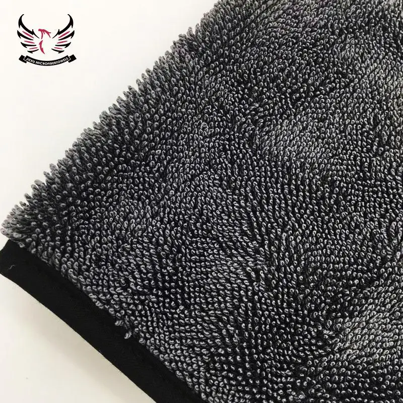 super water absorption microfiber twist car drying towel