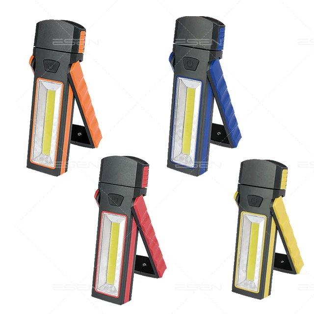 Portable Camping Light,Mini COB LED Flashlight,Hands-free Night Lamp with Magnet Base Stand