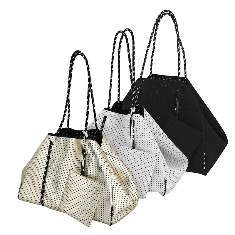 2019 Wholesale Fashion Summer Custom Waterproof Neoprene Beach Bag