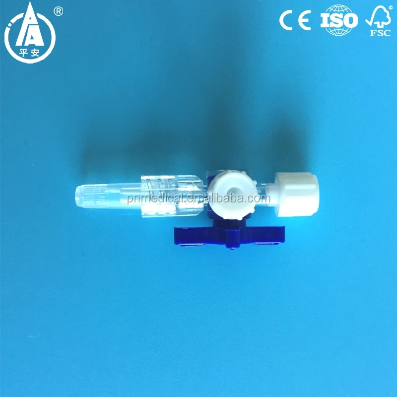 High quality plastic three 3 way stopcock with luer lock