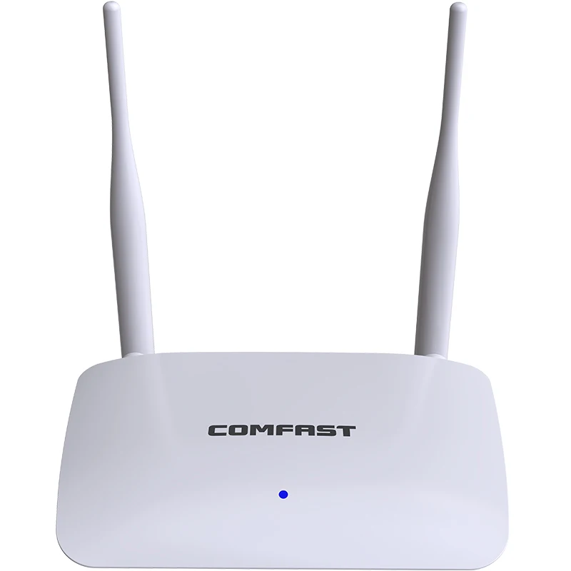 Собственными исследованиями и разработками COMFAST CF-WR623N крепкая стена-через способность 300 Мбит/с высокой мощности 1000mw беспроводной маршрутизатор