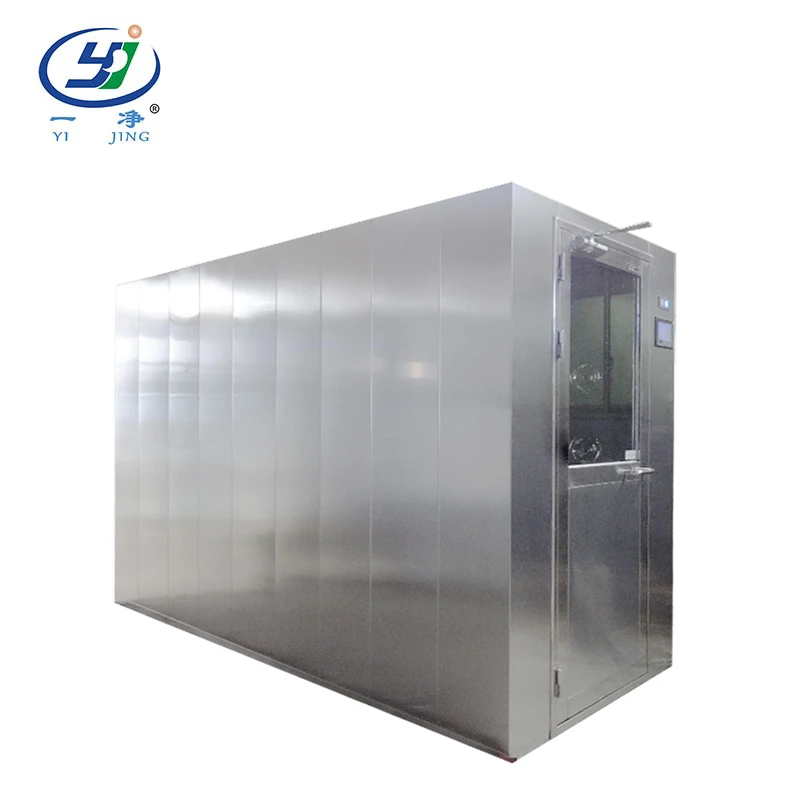 For factory four - person stainless steel air shower cleanroom project