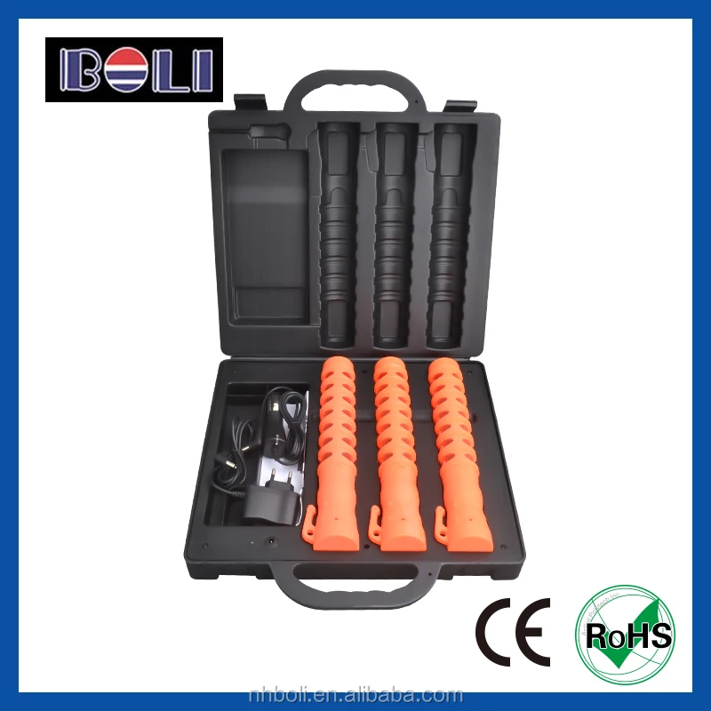 Emergency led road flare equipment traffic warning light